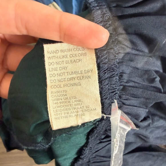 Anthropologie Forever That Girl Tiered Colorblock Maxi Dress Large Petite - Picture 7 of 8